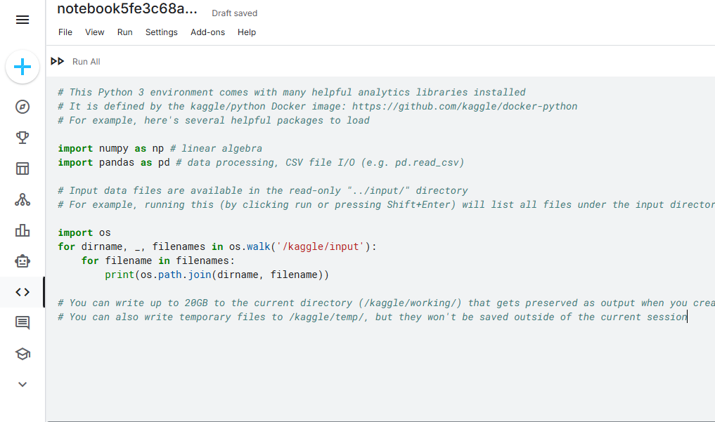 Kaggle Notebook脚本