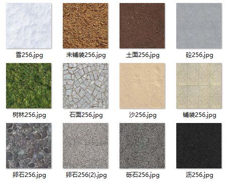 高清地面材质贴图素材包 3D建模游戏开发GIS地图场景纹理贴图 PBR无缝贴图合集