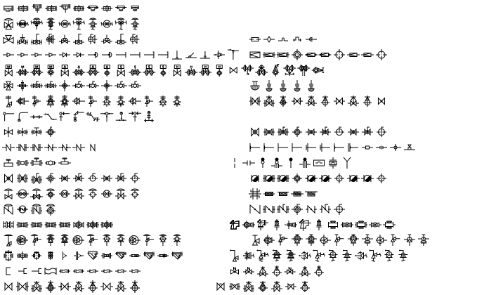 GIS地图专用SVG矢量图标库 - 114个市政管网设施标注图标 | 燃气热力管道阀门 | 公共设施地标 | 无损缩放 | 支持动态样式