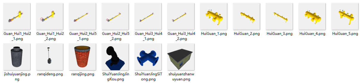 三维城市建筑与自然景观模型库 - 100+ glTF 模型资源包 | WebGL/Three.js / Cesium 即用型3D资产