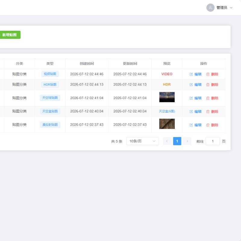 三维管理系统 源码 | SpringBoot + Vue3 + Three.js 工业级数字孪生三维可视化管理平台（含前后端完整代码）